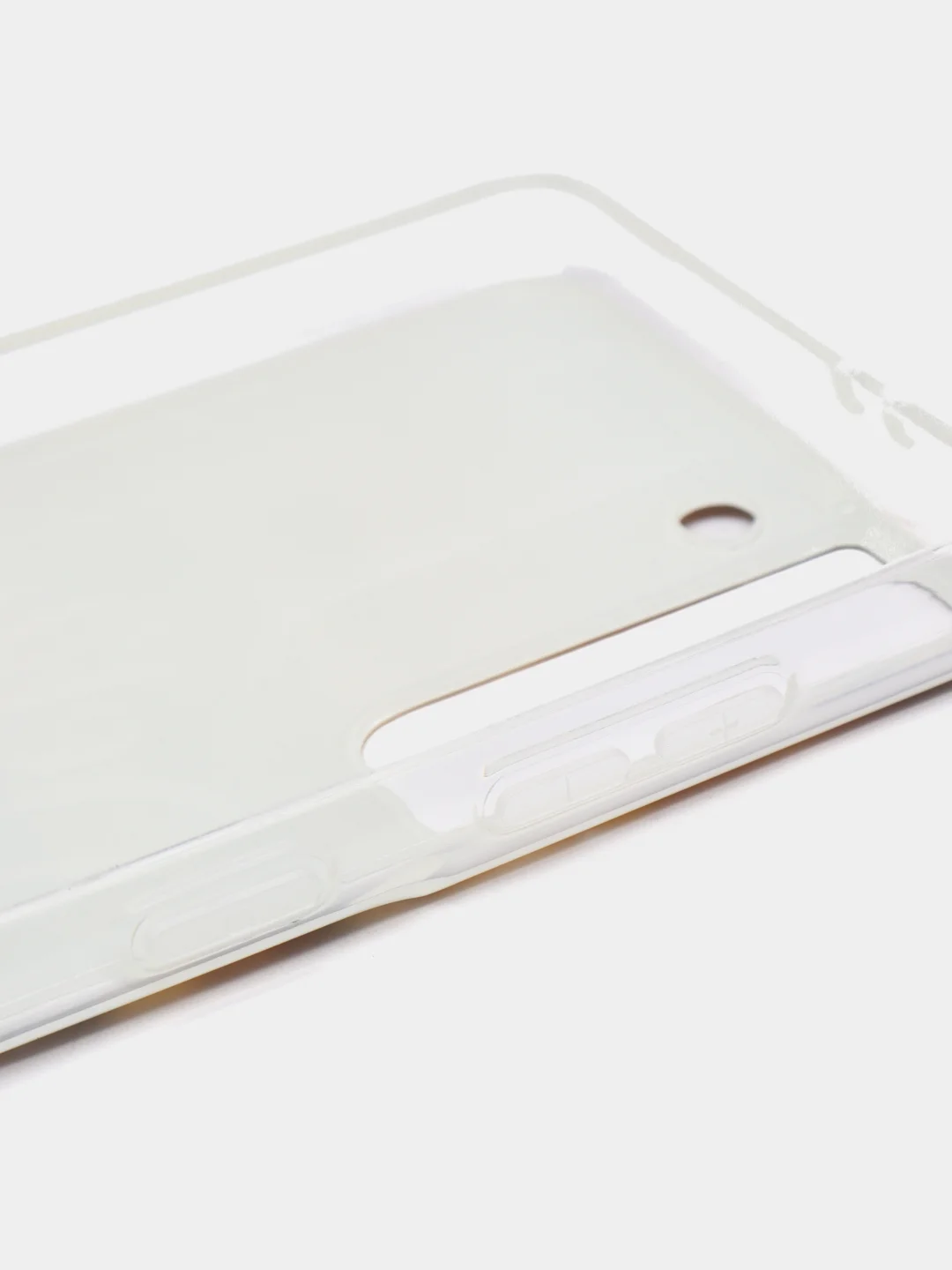 Бежевый меланж чехол Samsung Galaxy S21, Самсунг Галакси С21 силиконовый с рисунком