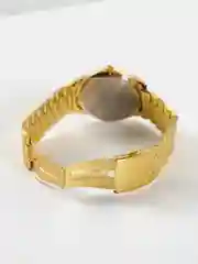 Желтый кварцевые мужские часы наручные