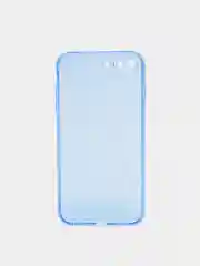Синий чехол iPhone 11/12/7/7+/X/XR/11PRO MAX /12/12PRO MAX Плотный Цветной глянцевый   1.5mm