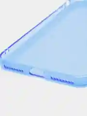 Синий чехол iPhone 11/12/7/7+/X/XR/11PRO MAX /12/12PRO MAX Плотный Цветной глянцевый   1.5mm