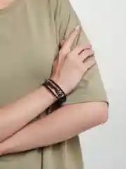 Угольный браслет