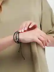 Угольный браслет