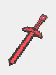 Алый игрушечное оружие меч пиксельный, алмазный топор, кирка из игры