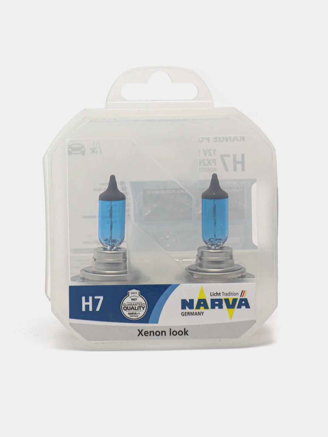 Лампа NARVA H7 55W-12V range power whitе (2шт.)
