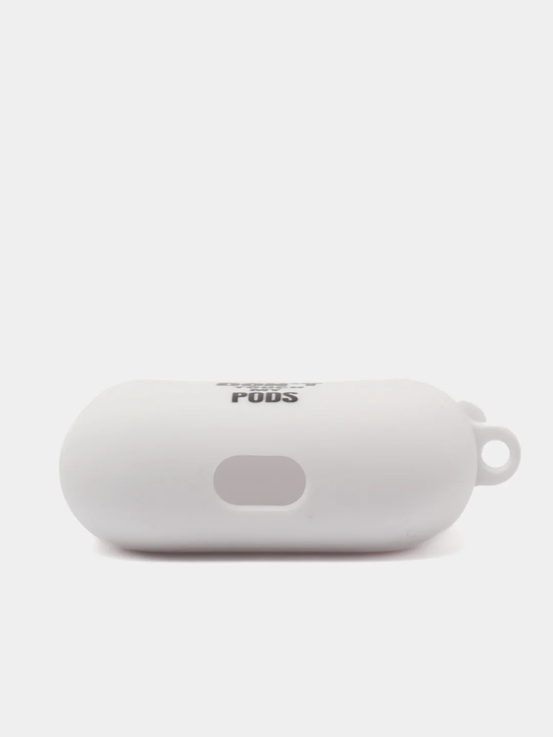Бежевый силиконовый чехол для наушников Airpods Pro с принтом Nike, Nasa (Найк, Наса))