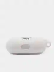 Бежевый силиконовый чехол для наушников Airpods Pro с принтом Nike, Nasa (Найк, Наса))