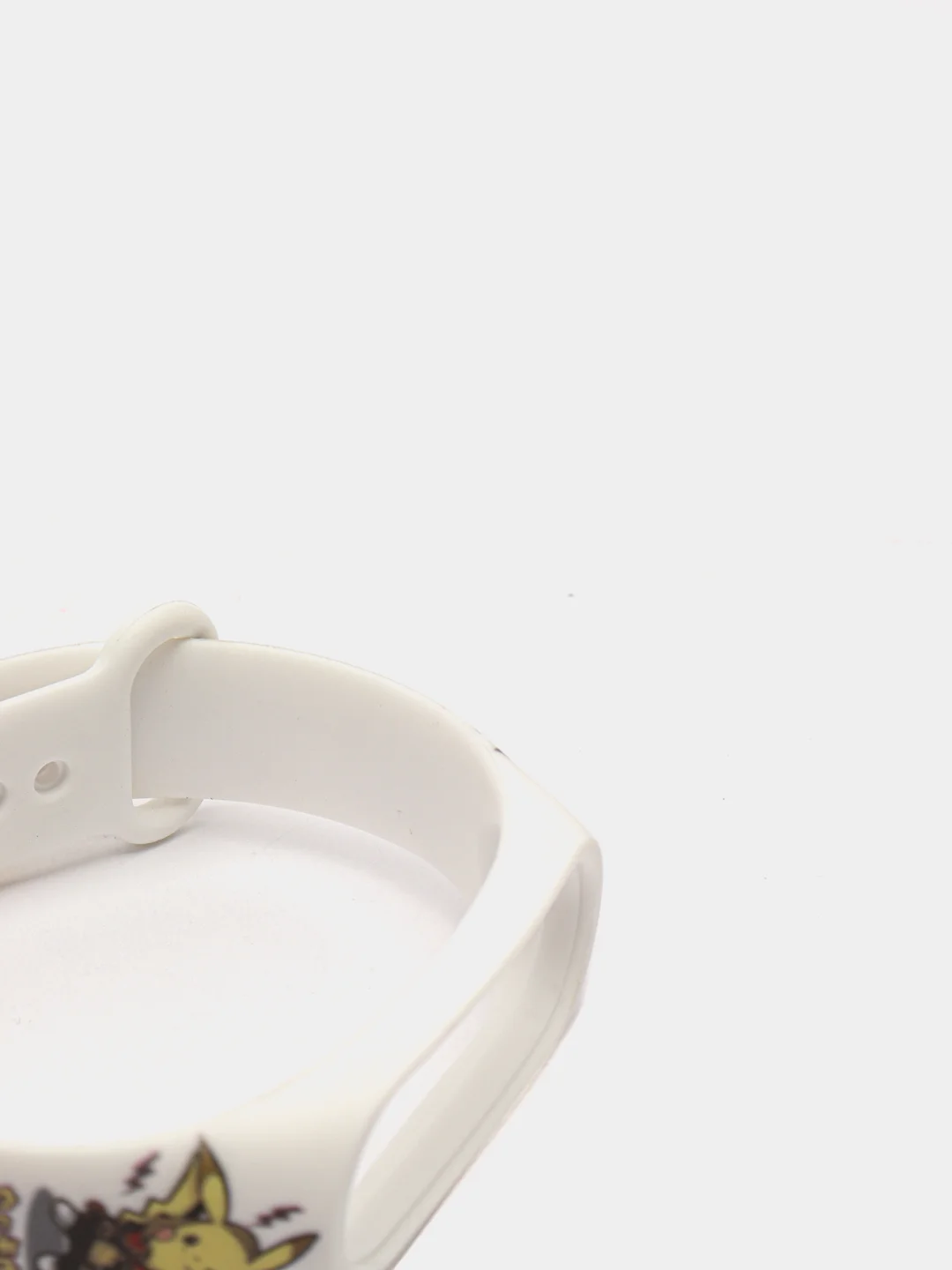 Красный силиконовый ремешок ПИКАЧУ для Xiaomi mi band 3 / 4 / 5 / 6