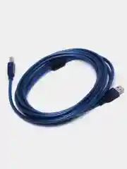 Кабель USB AM-USB BM, интерфейсный, iLAN, голубой, 3 м