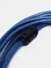 Кабель USB AM-USB BM, интерфейсный, iLAN, голубой, 3 м