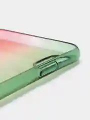 Конфетный чехол iPhone XR, Xs Max силиконовый прозрачный с градиентом