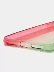 Конфетный чехол iPhone XR, Xs Max силиконовый прозрачный с градиентом