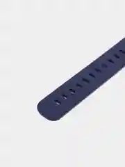 Темно-синий ремешок для Xiaomi mi band 3, 4, 5, 6, фирменный силиконовый, с металлической капсулой