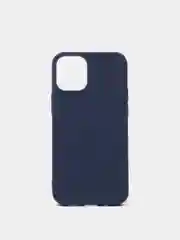 Темно-синий чехол iPhone 7/8 SE(2020), 7+/8+, XR, 11, 12 mini, 12/12 pro, 12 pro max, силиконовый