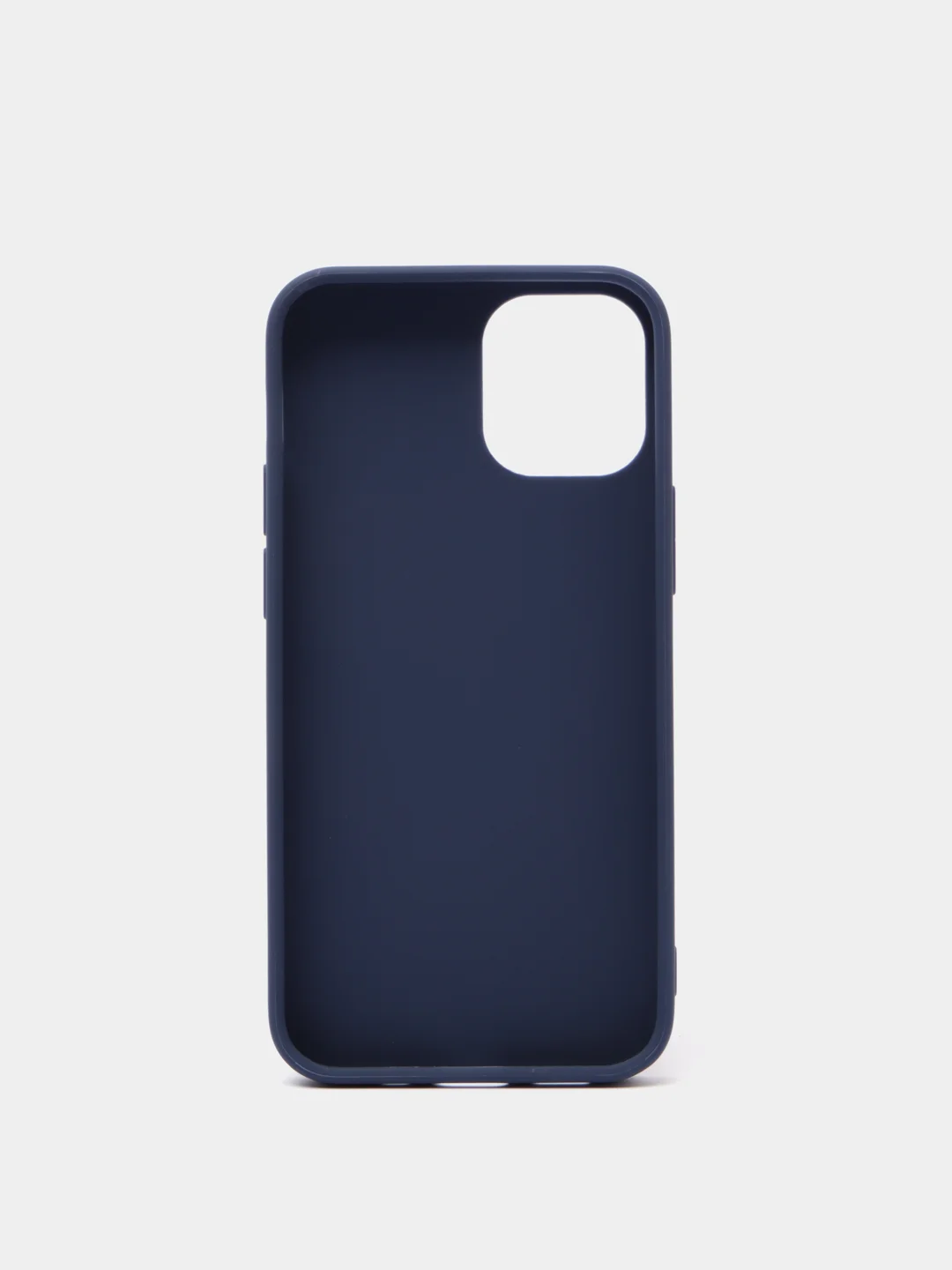 Темно-синий чехол iPhone 7/8 SE(2020), 7+/8+, XR, 11, 12 mini, 12/12 pro, 12 pro max, силиконовый
