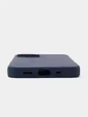 Темно-синий чехол iPhone 7/8 SE(2020), 7+/8+, XR, 11, 12 mini, 12/12 pro, 12 pro max, силиконовый
