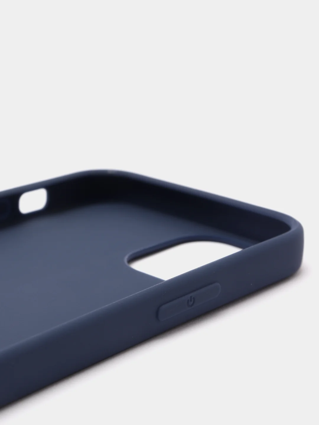 Темно-синий чехол iPhone 7/8 SE(2020), 7+/8+, XR, 11, 12 mini, 12/12 pro, 12 pro max, силиконовый