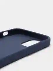 Темно-синий чехол iPhone 7/8 SE(2020), 7+/8+, XR, 11, 12 mini, 12/12 pro, 12 pro max, силиконовый