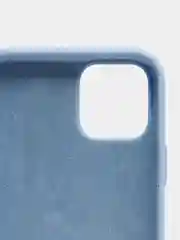 Синий меланж чехол для iPhone 12, 11, 7, 8, Pro, Max, Plus силиконовый айфон
