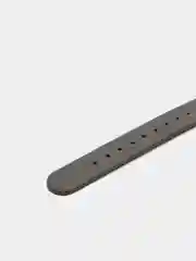 Серый ремешок для Xiaomi Mi band 3, 4, 5, 6 кожаный, для фитнес браслета