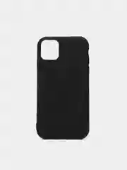 Черный чехол iPhone 7/8 SE(2020), 7+/8+, XR, 11, 12 mini, 12/12 pro, 12 pro max, силиконовый