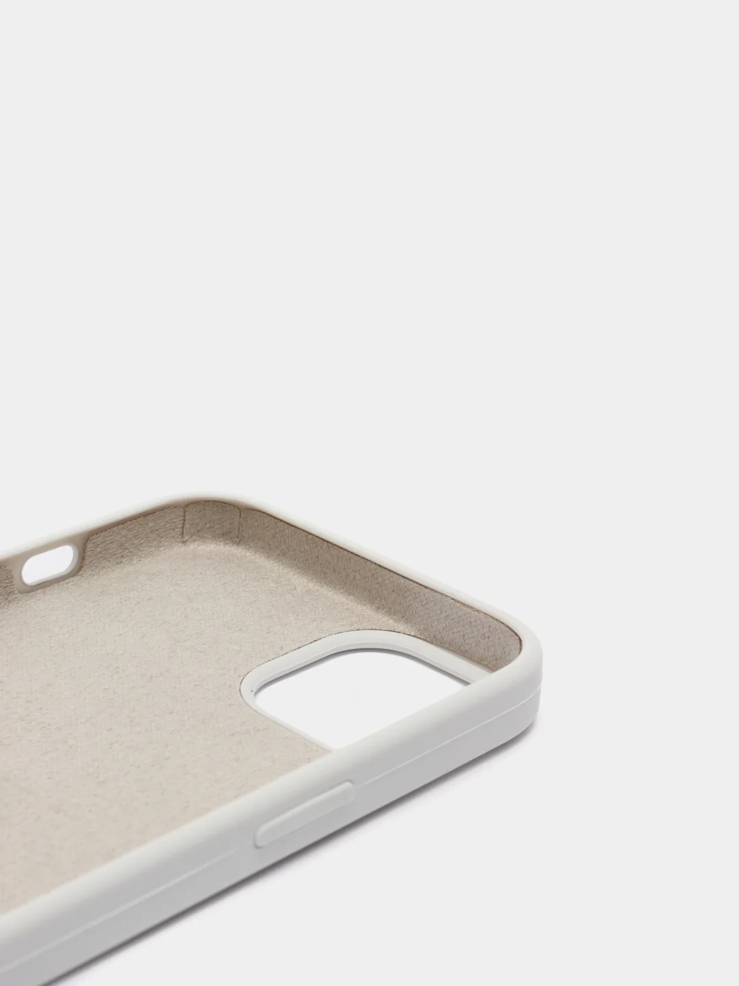 Бежевый чехол Silicone Case для Apple iPhone 13
