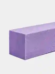 Фиолетовый баф для маникюра, набор 10 штук