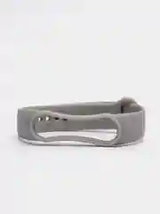 Серый силиконовый ремешок Xiaomi Mi Band 2 / Mi Band 3 / Mi Band 4 / Mi Band 5