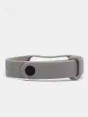 Серый силиконовый ремешок Xiaomi Mi Band 2 / Mi Band 3 / Mi Band 4 / Mi Band 5