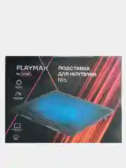 Черный подставка-вентилятор с подсветкой светодиодной