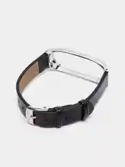 Угольный ремешок для Xiaomi Mi band 3, 4, 5, 6 кожаный фитнес браслет
