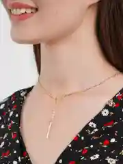 Золотой цепочка на шею с подвеской