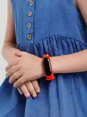 Алый детские электронные смарт-часы М3+, с героями мультфильмов