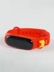 Алый детские электронные смарт-часы М3+, с героями мультфильмов