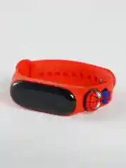 Бордовый детские электронные смарт-часы М3+, с героями мультфильмов