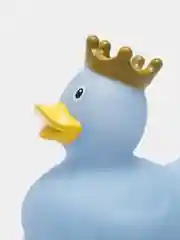 Игрушка для купания, сувенир Funny Ducks "Голубая уточка в короне", 1927