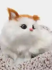 Желтый подарочный набор/кошечка с гирляндами/