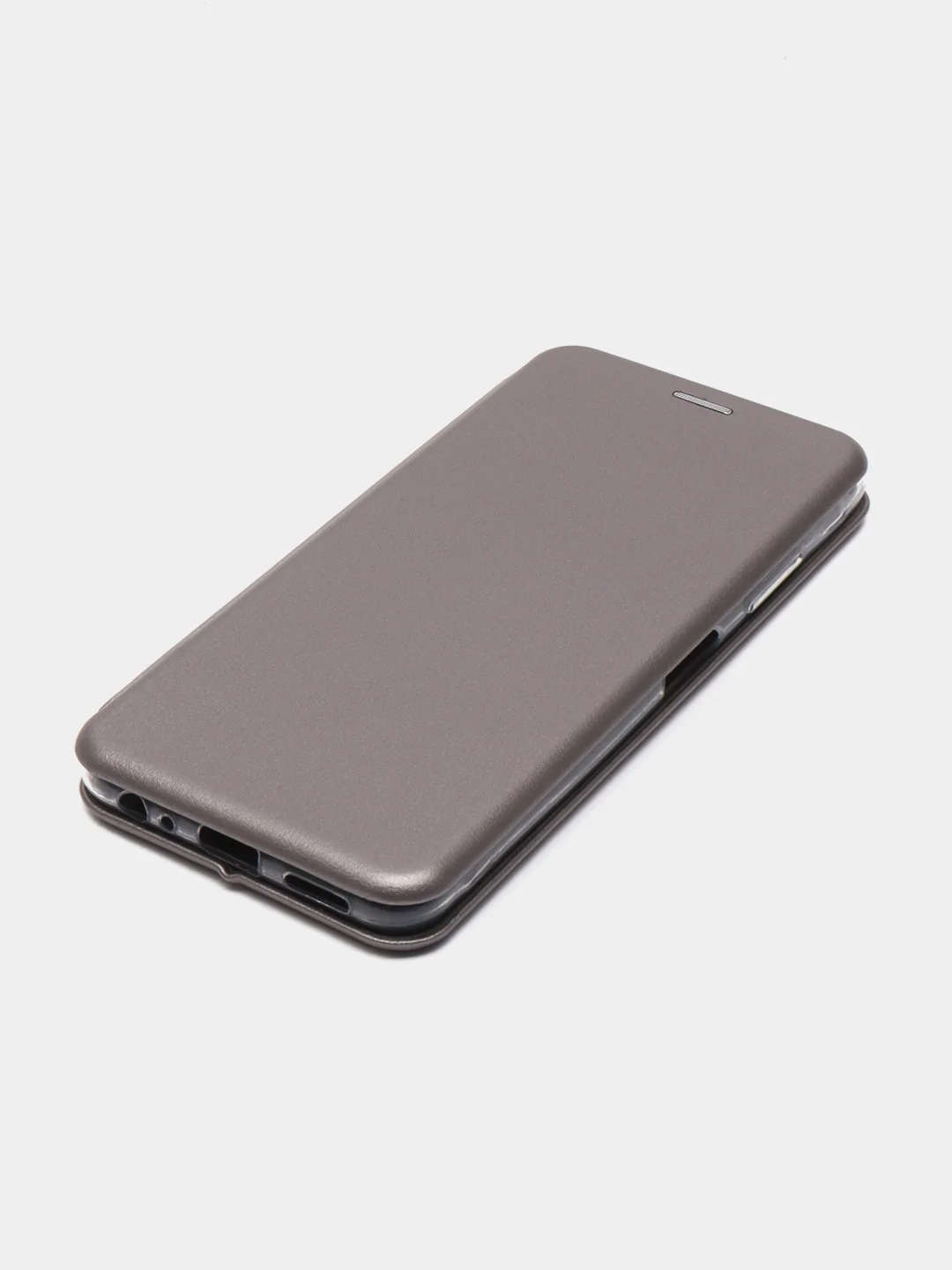 Серебряный чехол-книжка Samsung Galaxy A22s / A22 5G, Самсунг Галакси А22с / А22 5G