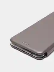 Серебряный чехол-книжка Samsung Galaxy A22s / A22 5G, Самсунг Галакси А22с / А22 5G
