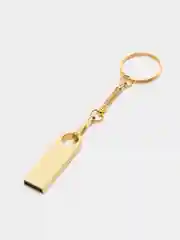 Золотой металлическая флешка USB