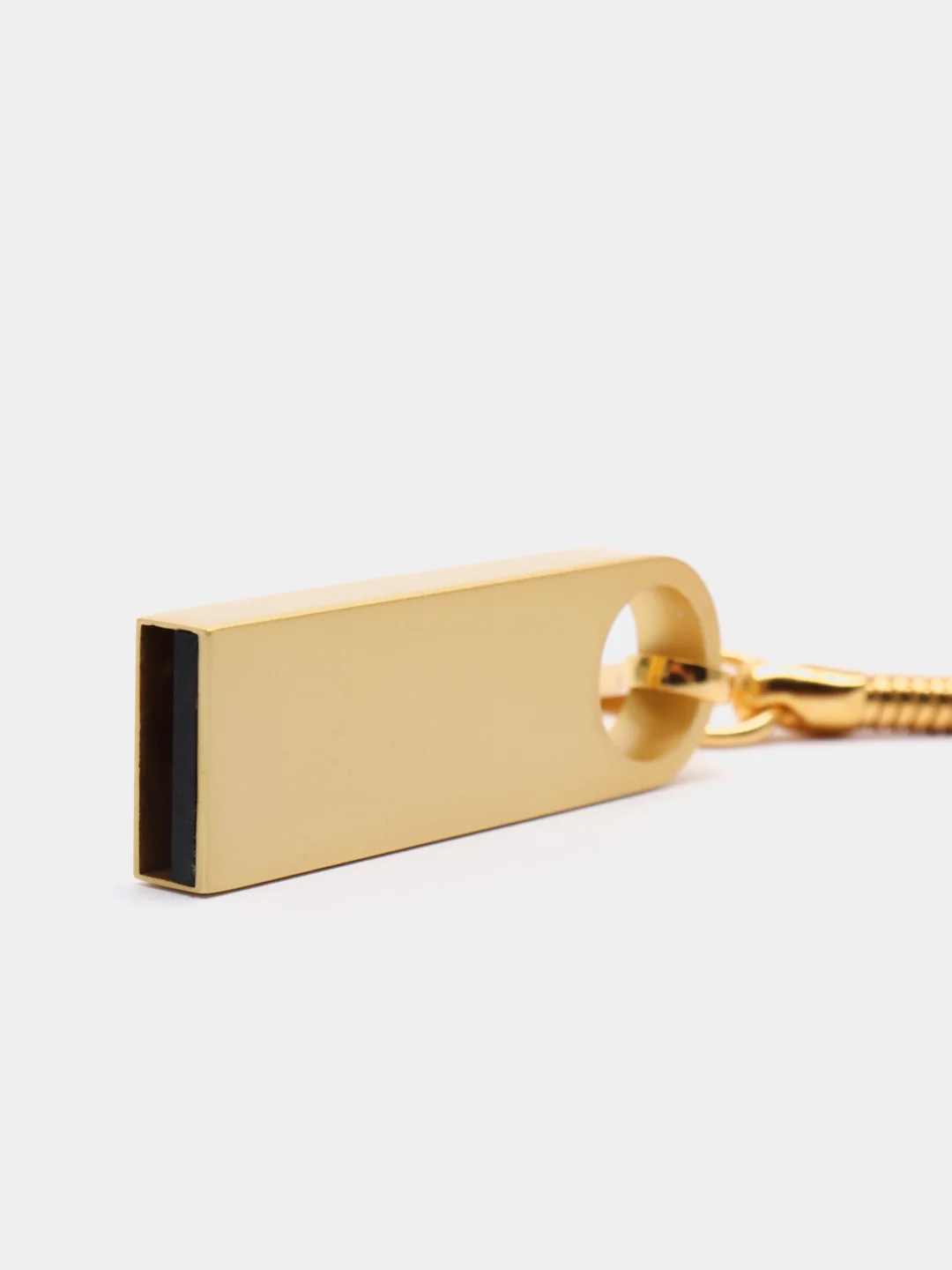 Золотой металлическая флешка USB