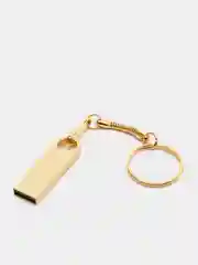 Золотой металлическая флешка USB