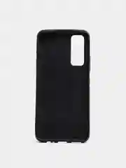 Зеленый чехол Huawei P Smart 2021 силиконовый, имитация кожи