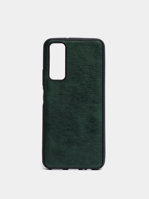 Чехол Huawei P Smart 2021 силиконовый, имитация кожи