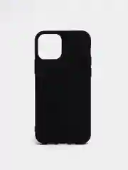 Чёрный матовый чехол iPhone 12 Mini Pro Max, iPhone 13 Mini Pro Max, 14 Pro Plus Max