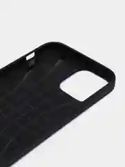 Чёрный матовый чехол iPhone 12 Mini Pro Max, iPhone 13 Mini Pro Max, 14 Pro Plus Max