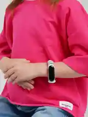 Белый детские электронные смарт-часы М3+, с героями мультфильмов