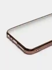 Бежевый чехол Xiaomi Redmi Note 8T цветной, силиконовый, с глянцевой рамкой (Редми Нот 8Т)