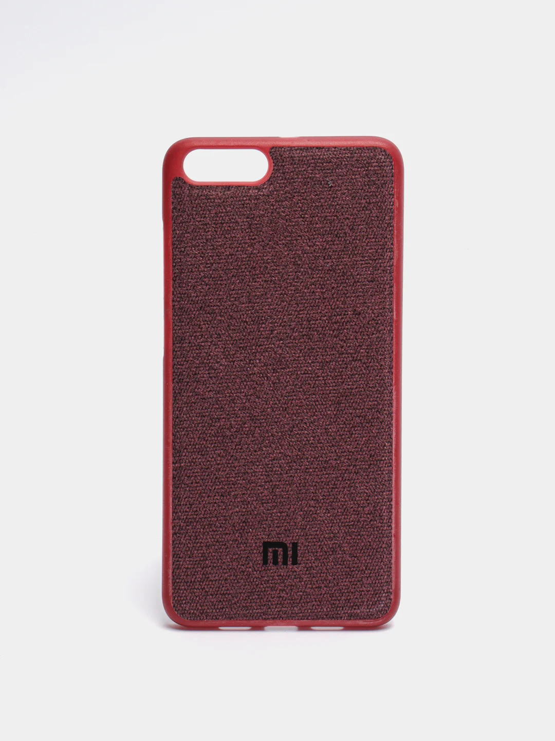 Бордовый чехол джинсовый Xiaomi Redmi Note 3 / Note 4 / 4X / 5 / 5 Pro / 5A / 5A Prime / Note 6