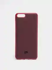 Бордовый чехол джинсовый Xiaomi Redmi Note 3 / Note 4 / 4X / 5 / 5 Pro / 5A / 5A Prime / Note 6