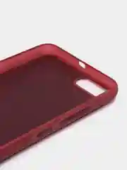 Бордовый чехол джинсовый Xiaomi Redmi Note 3 / Note 4 / 4X / 5 / 5 Pro / 5A / 5A Prime / Note 6